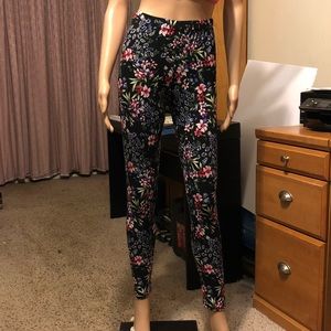 Ladies Floral Leggings